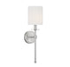 Meridian - One Light Wall Sconce - Brushed Nickel- Union Lighting Luminaires Decor