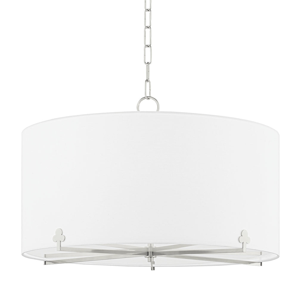 Mitzi Canada - Five Light Chandelier - Darlene - Polished Nickel- Union Lighting Luminaires Decor