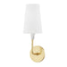 Mitzi Canada - One Light Wall Sconce - Janice - Aged Brass- Union Lighting Luminaires Decor