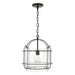 Capital Lighting - One Light Pendant - Harmon - Matte Black- Union Lighting Luminaires Decor