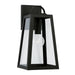 Capital Lighting - One Light Outdoor Wall Lantern - Leighton - Black- Union Lighting Luminaires Decor