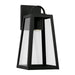 Capital Lighting - One Light Outdoor Wall Lantern - Leighton - Black- Union Lighting Luminaires Decor