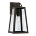 Capital Lighting - One Light Outdoor Wall Lantern - Leighton - Oiled Bronze- Union Lighting Luminaires Decor