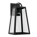 Capital Lighting - One Light Outdoor Wall Lantern - Leighton - Black- Union Lighting Luminaires Decor