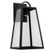 Capital Lighting - One Light Outdoor Wall Lantern - Leighton - Black- Union Lighting Luminaires Decor