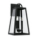 Capital Lighting - Three Light Outdoor Wall Lantern - Leighton - Black- Union Lighting Luminaires Decor