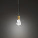 Modern Forms Canada - LED Mini Pendant - Plum - Aged Brass- Union Lighting Luminaires Decor