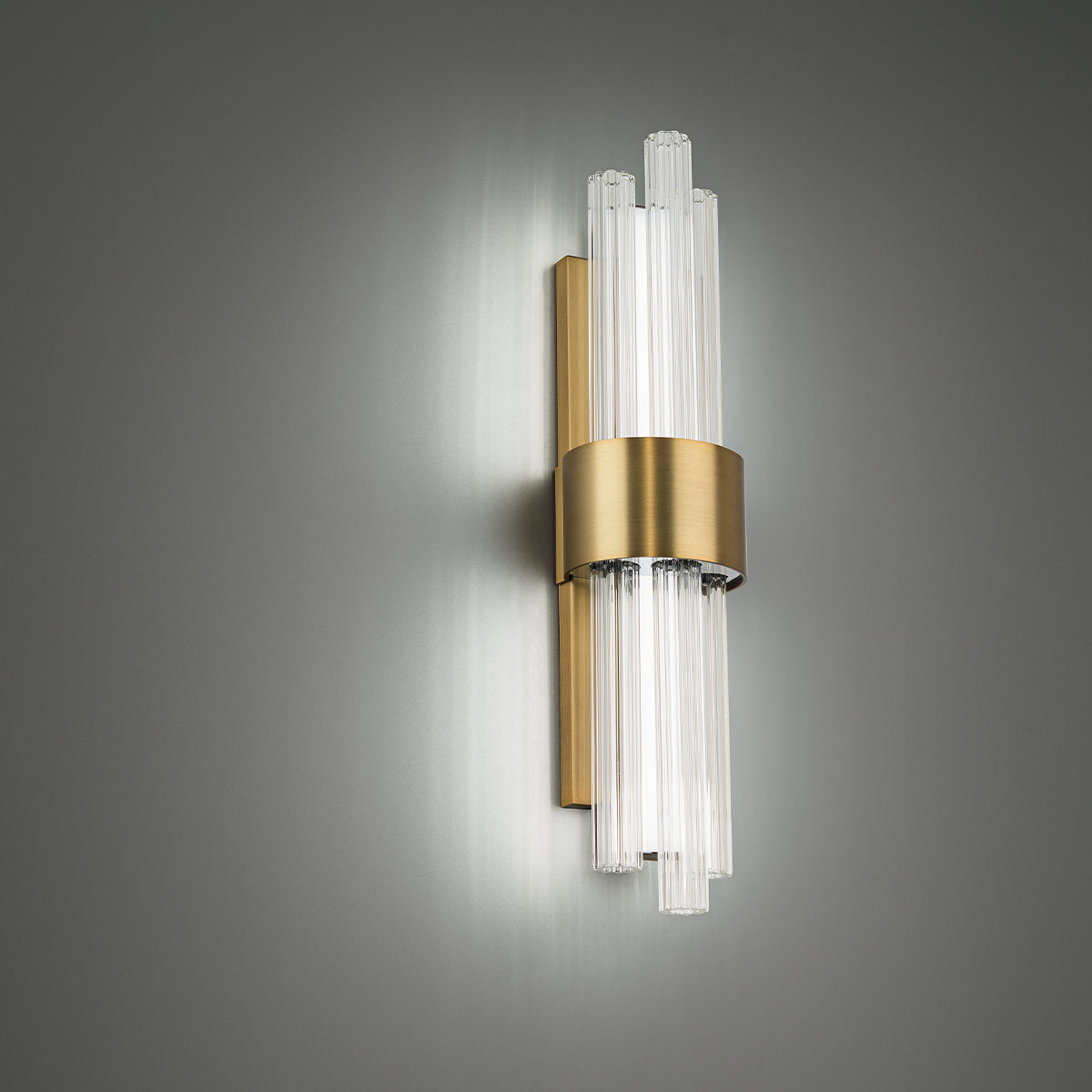 Modern Forms Canada - LED Bath Light - Luzerne - Aged Brass- Union Lighting Luminaires Decor