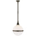 Ralph Lauren Canada - One Light Pendant - McCarren - Bronze- Union Lighting Luminaires Decor