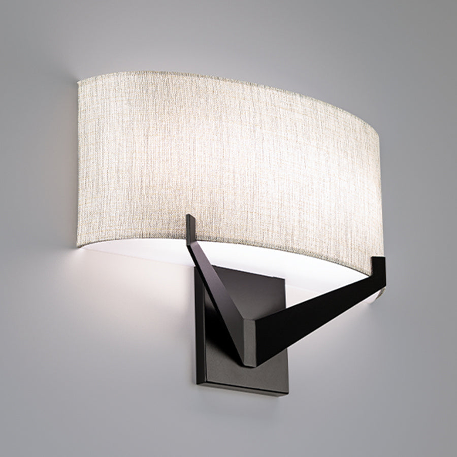 W.A.C. Canada - LED Wall Sconce - Fitzgerald - Black- Union Lighting Luminaires Decor
