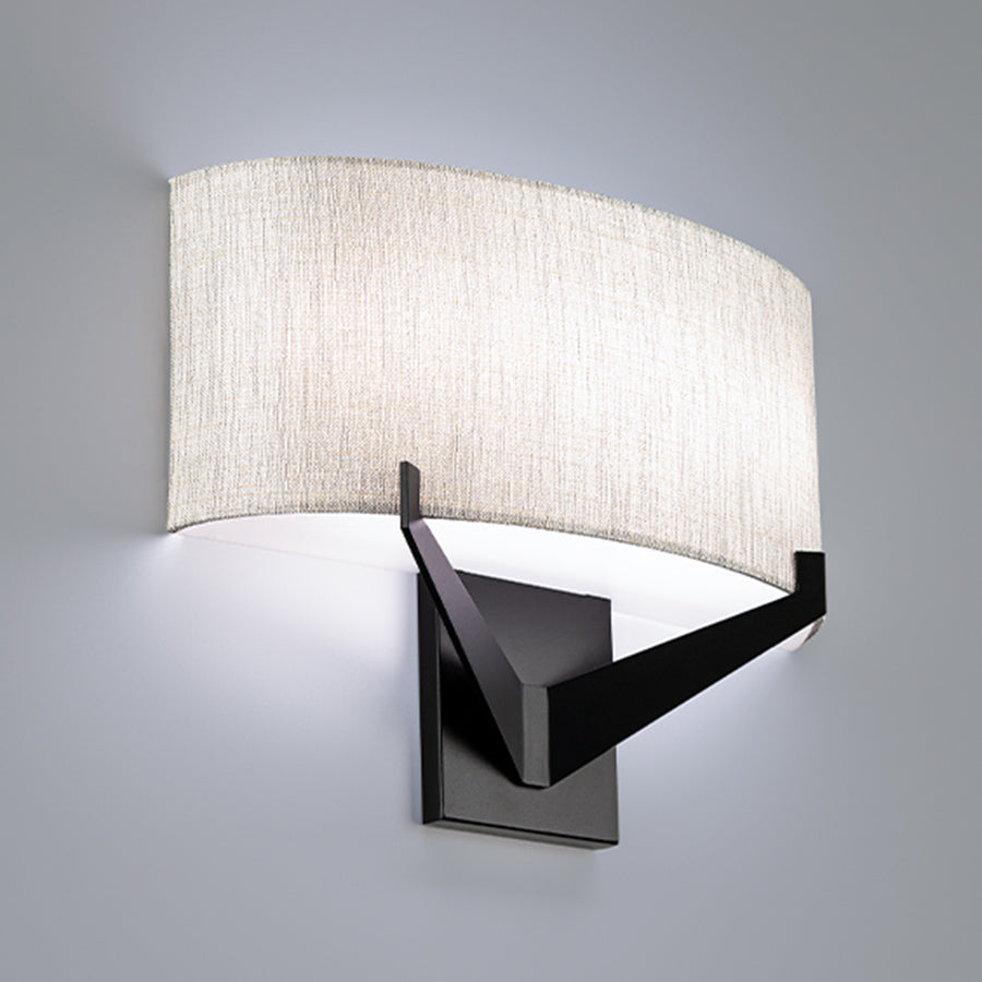 W.A.C. Canada - LED Wall Sconce - Fitzgerald - Black- Union Lighting Luminaires Decor