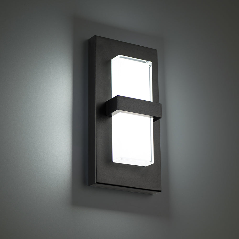 W.A.C. Canada - LED Outdoor Wall Light - Bandeau - Black- Union Lighting Luminaires Decor