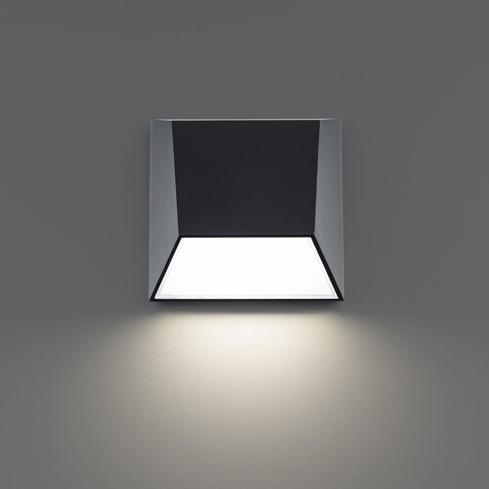 W.A.C. Canada - LED Outdoor Wall Light - Atlantis - Black- Union Lighting Luminaires Decor
