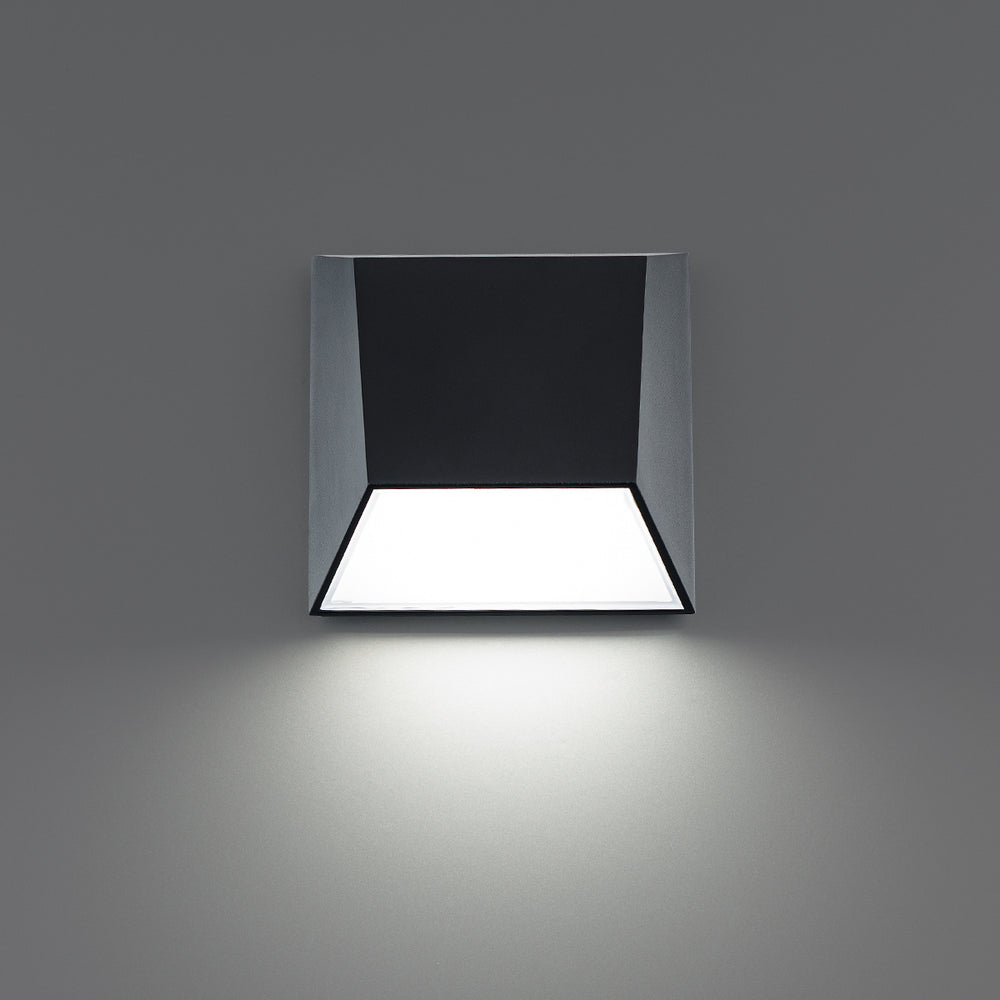 W.A.C. Canada - LED Outdoor Wall Light - Atlantis - Black- Union Lighting Luminaires Decor