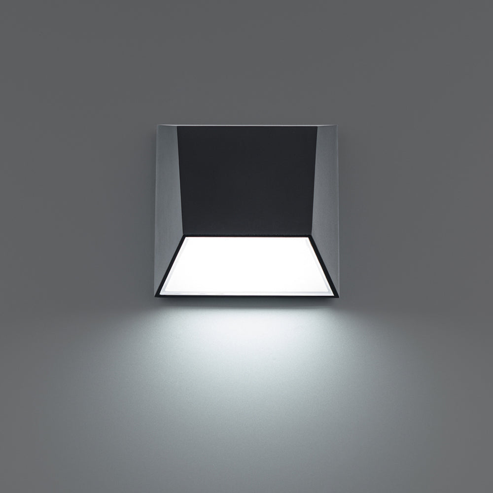W.A.C. Canada - LED Outdoor Wall Light - Atlantis - Black- Union Lighting Luminaires Decor