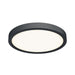Dals - LED Flushmount - Delta - BK- Union Lighting Luminaires Decor