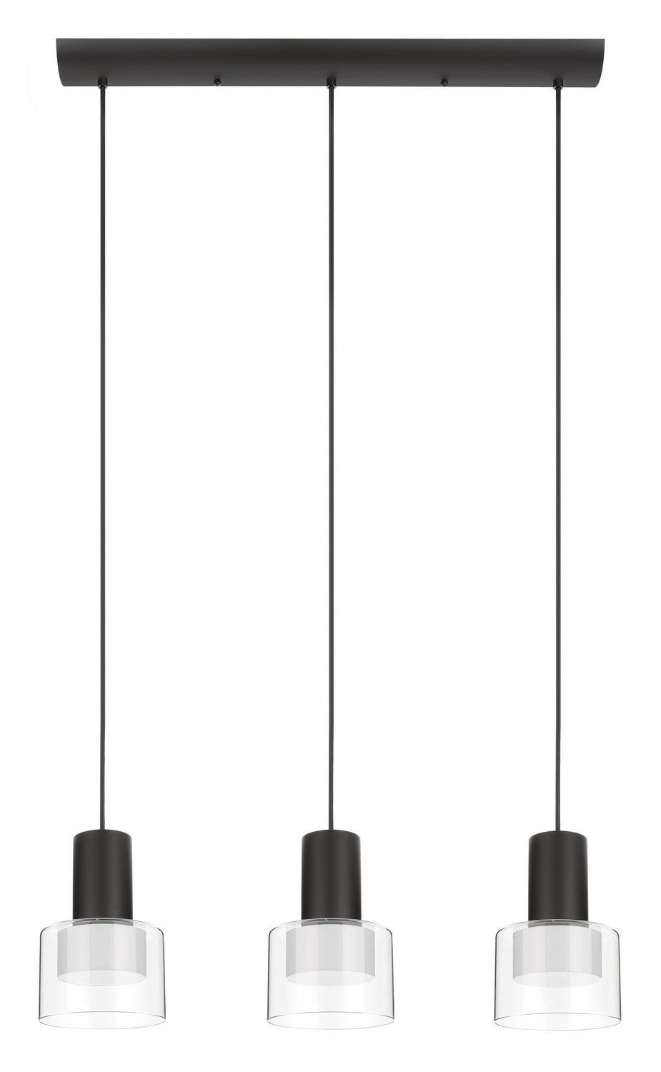 Eglo Canada - LED Pendant - Molineros - Black- Union Lighting Luminaires Decor