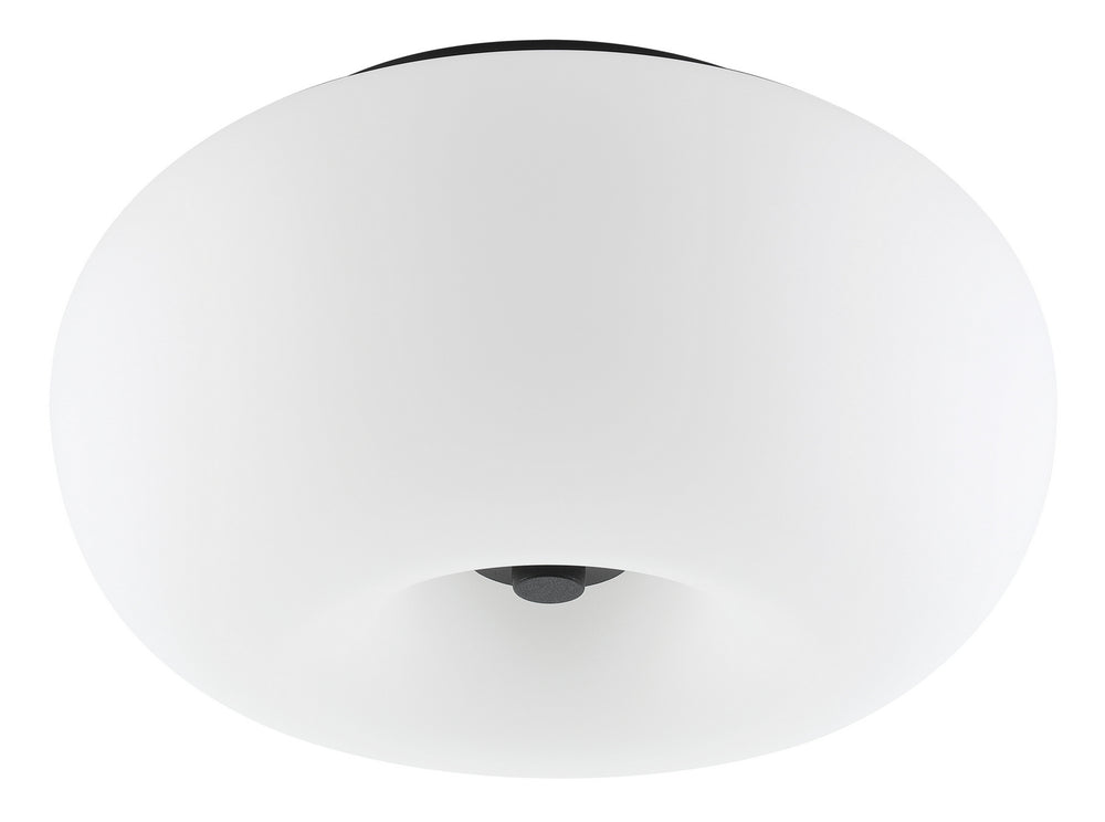 Eglo Canada - LED Ceiling Mount - Optica - Black- Union Lighting Luminaires Decor