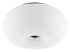 Eglo Canada - LED Ceiling Mount - Optica - Black- Union Lighting Luminaires Decor