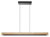 Eglo Canada - LED Pendant - Camacho - Black, Wood- Union Lighting Luminaires Decor