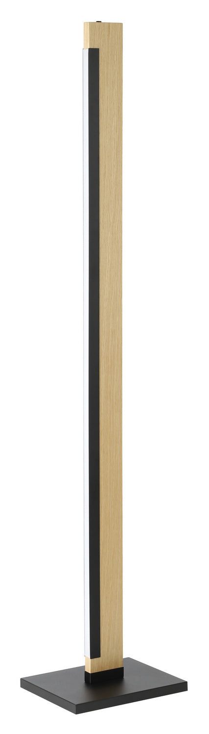 Eglo Canada - LED Floor Lamp - Camacho - Black, Wood- Union Lighting Luminaires Decor