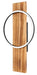 Eglo Canada - LED Wall Mount - Boyal - Brushed Pine Wood- Union Lighting Luminaires Decor