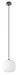 Eglo Canada - One Light Pendant - Mantunalle - Black- Union Lighting Luminaires Decor