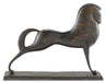 Currey and Company - Horse - Assyrian Horse Bronze - Antique Green- Union Lighting Luminaires Decor