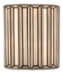 Currey and Company - One Light Wall Sconce - Daze - Antique Brass/White- Union Lighting Luminaires Decor
