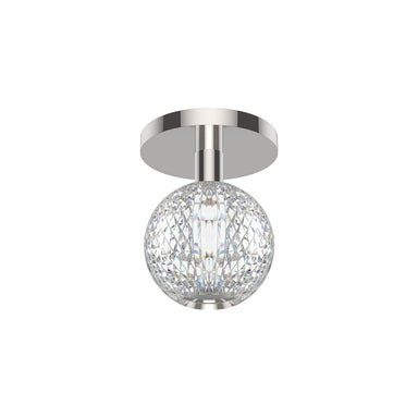 Alora Canada - LED Flush Mount - Marni - Natural Brass|Polished Nickel- Union Lighting Luminaires Decor