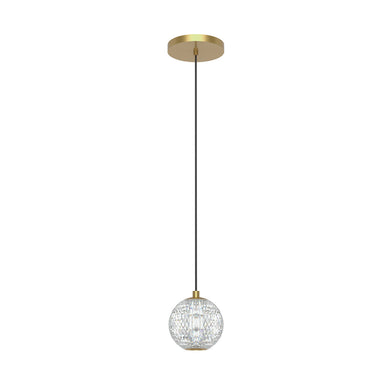 Alora Canada - LED Pendant - Marni - Natural Brass|Polished Nickel- Union Lighting Luminaires Decor