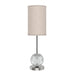 Alora Canada - LED Lamp - Marni - Polished Nickel/White Linen- Union Lighting Luminaires Decor