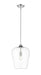 Z-Lite Canada - One Light Pendant - Joliet - Chrome- Union Lighting Luminaires Decor