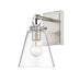 Z-Lite Canada - One Light Wall Sconce - Harper - Brushed Nickel- Union Lighting Luminaires Decor