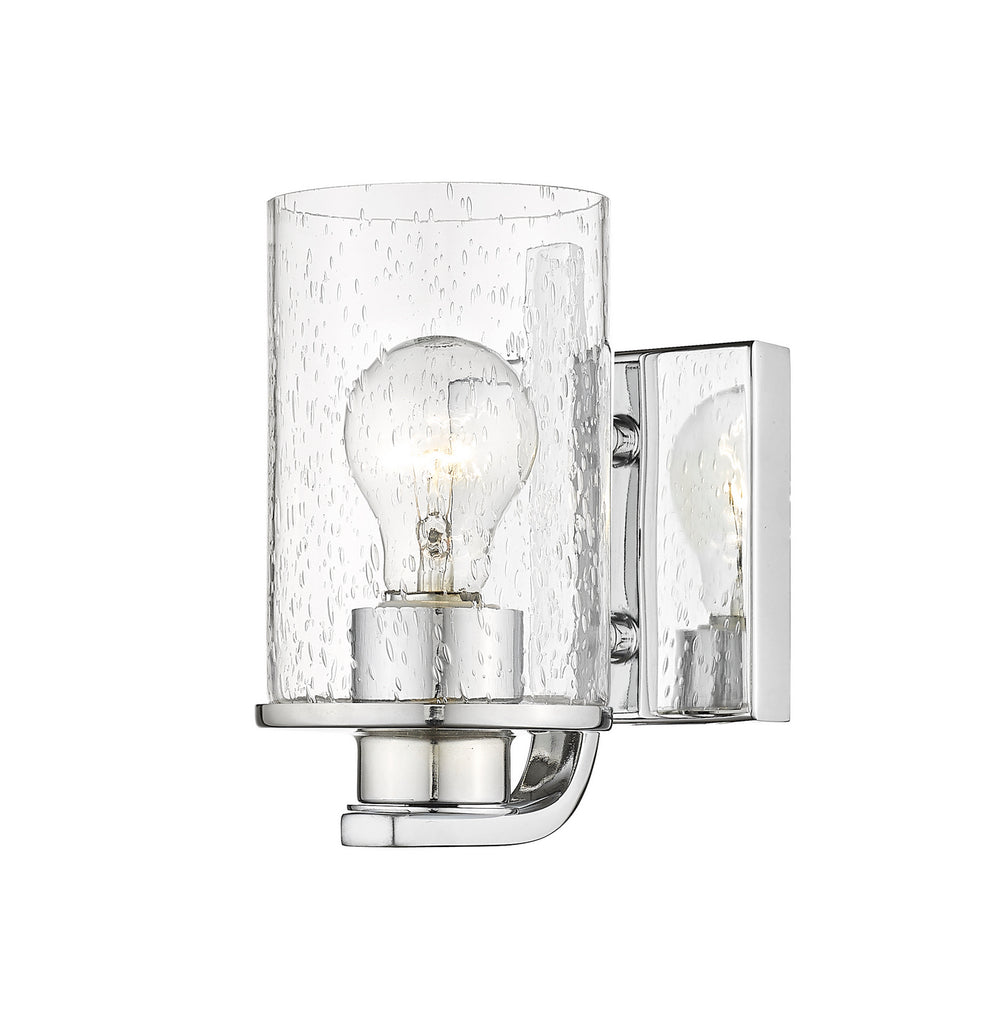 Z-Lite Canada - One Light Wall Sconce - Beckett - Chrome- Union Lighting Luminaires Decor