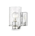 Z-Lite Canada - One Light Wall Sconce - Beckett - Chrome- Union Lighting Luminaires Decor