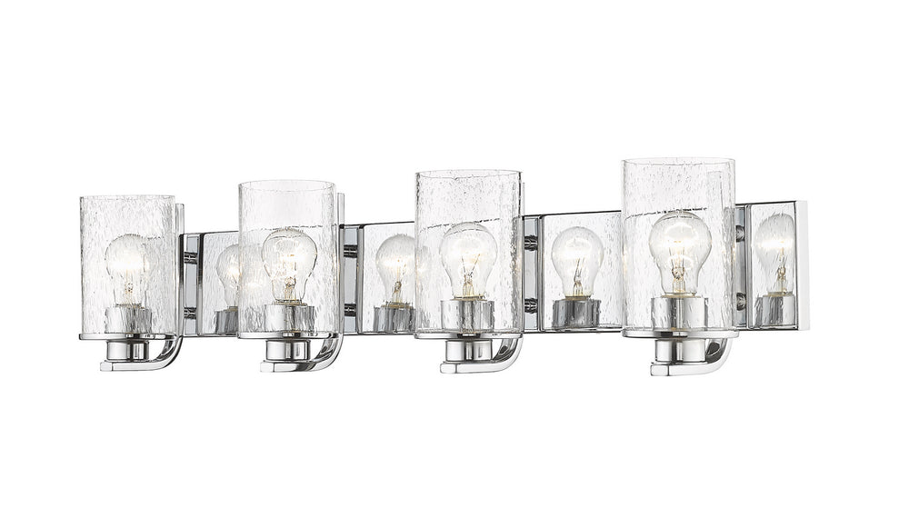 Z-Lite Canada - Four Light Vanity - Beckett - Chrome- Union Lighting Luminaires Decor