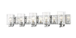 Z-Lite Canada - Five Light Vanity - Beckett - Chrome- Union Lighting Luminaires Decor