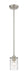 Z-Lite Canada - One Light Pendant - Beckett - Brushed Nickel- Union Lighting Luminaires Decor