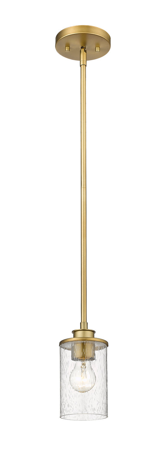 Z-Lite Canada - One Light Pendant - Beckett - Olde Brass- Union Lighting Luminaires Decor