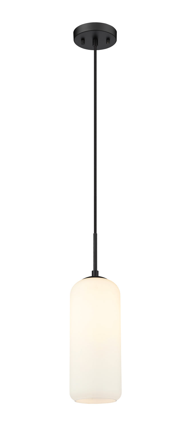 Z-Lite Canada - One Light Pendant - Monty - Matte Black- Union Lighting Luminaires Decor