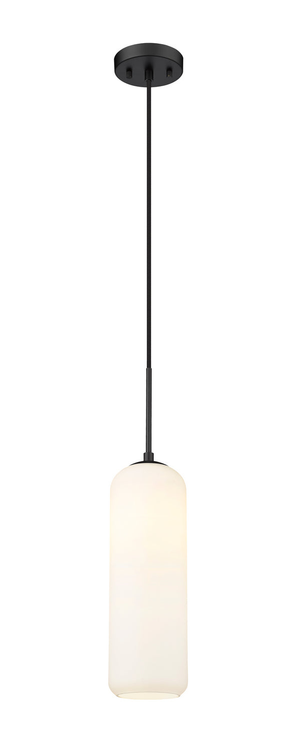 Z-Lite Canada - One Light Pendant - Monty - Matte Black- Union Lighting Luminaires Decor