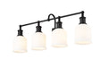 Z-Lite Canada - Four Light Vanity - Bryant - Matte Black- Union Lighting Luminaires Decor