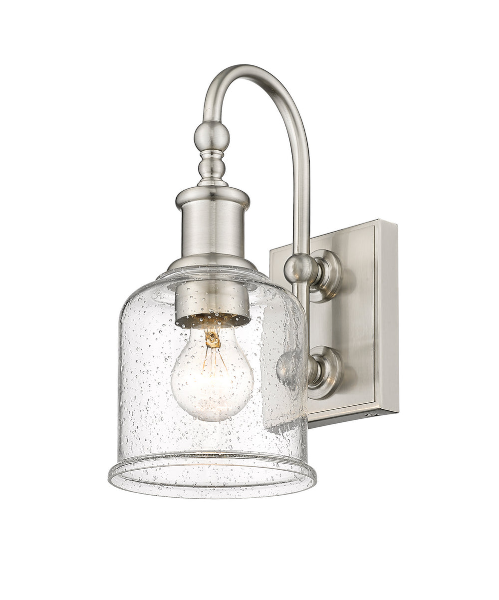 Z-Lite Canada - One Light Wall Sconce - Bryant - Brushed Nickel- Union Lighting Luminaires Decor