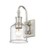 Z-Lite Canada - One Light Wall Sconce - Bryant - Brushed Nickel- Union Lighting Luminaires Decor