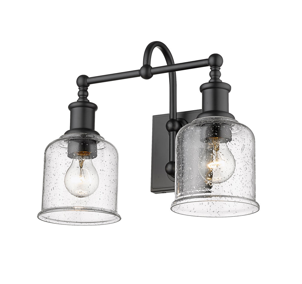 Z-Lite Canada - Two Light Vanity - Bryant - Matte Black- Union Lighting Luminaires Decor