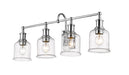 Z-Lite Canada - Four Light Vanity - Bryant - Chrome- Union Lighting Luminaires Decor
