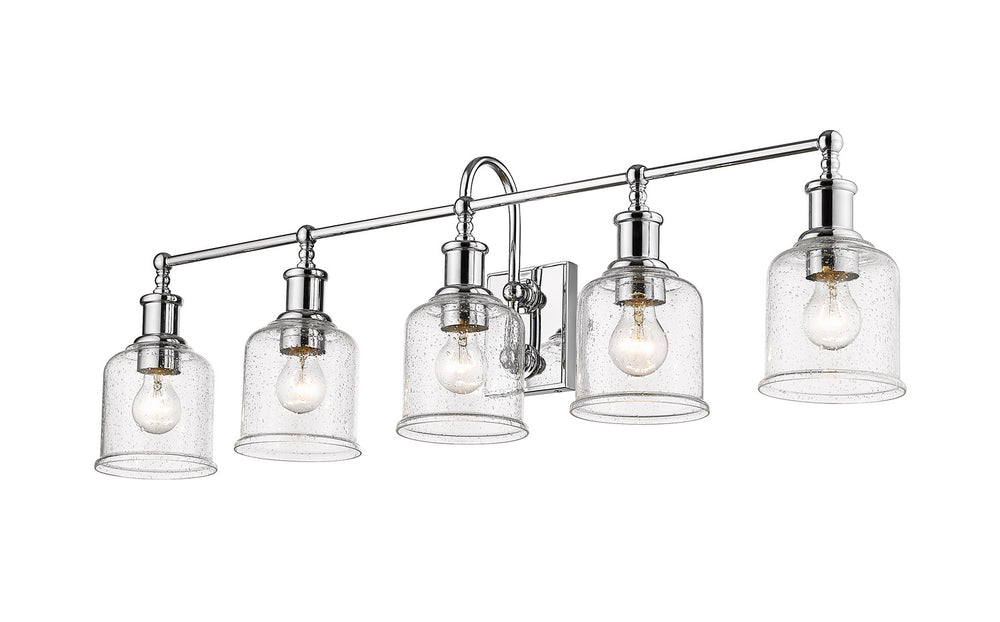 Z-Lite Canada - Five Light Vanity - Bryant - Chrome- Union Lighting Luminaires Decor