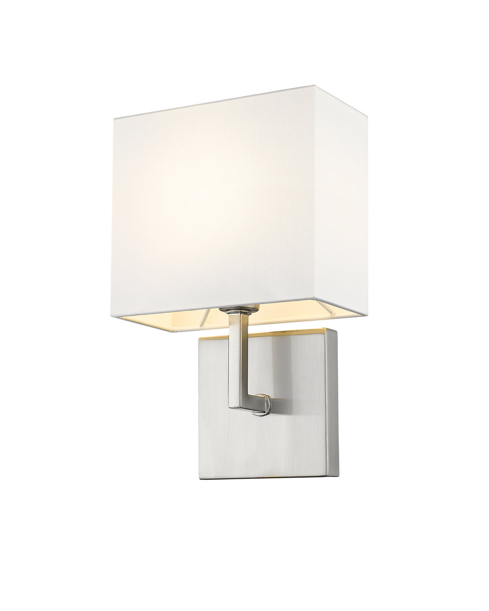 Z-Lite Canada - One Light Wall Sconce - Saxon - Brushed Nickel- Union Lighting Luminaires Decor