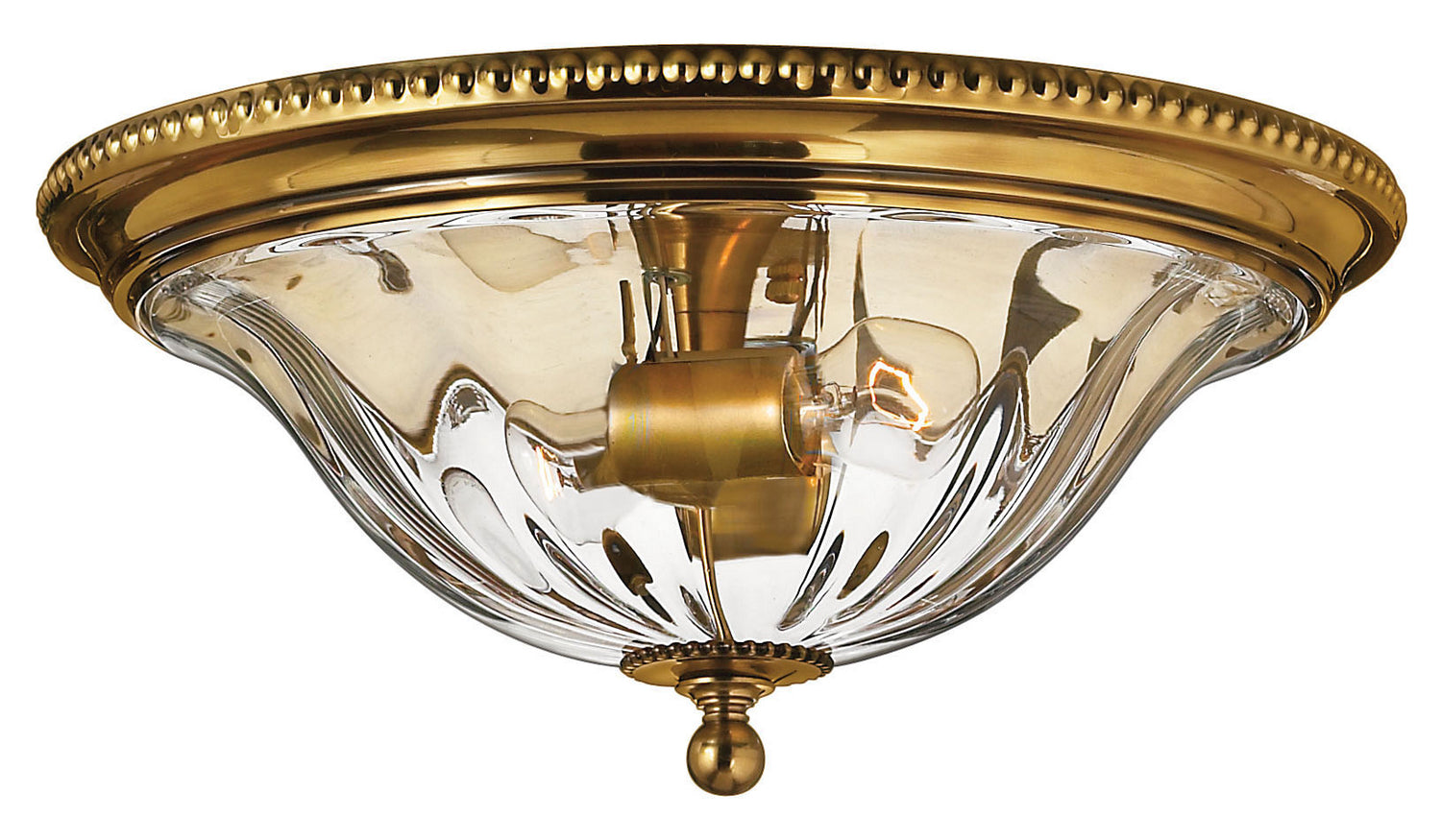 Hinkley Canada - LED Flush Mount - Cambridge - Burnished Brass- Union Lighting Luminaires Decor